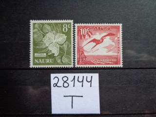 Фото марки Британское Науру 1966г **