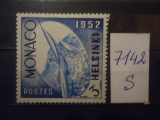 Фото марки Монако 1952г *