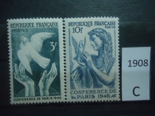 Фото марки Франция 1946г серия **