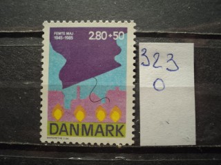 Фото марки Дания 1985г **