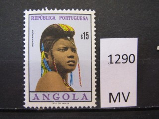 Фото марки Порт. Ангола 1961г *
