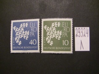 Фото марки Германия ФРГ 1961г серия *
