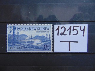 Фото марки Британская Папуа-Новая Гвинея 1952г **