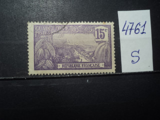 Фото марки Гваделупа 1905г