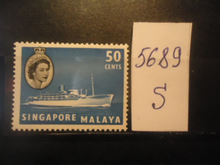 Фото марки Брит. Сингапур/Малайя *