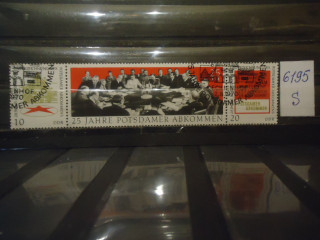 Фото марки Германия ГДР 1970г спецгашение
