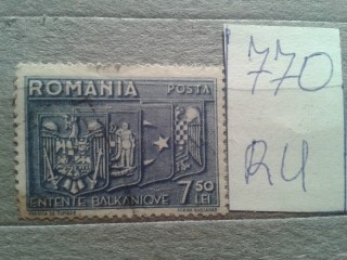 Фото марки Румыния 1938г