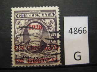 Фото марки Гватемала 1928г