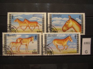 Фото марки Монголия 1988г серия