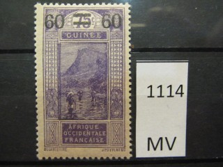 Фото марки Франц. Гвинея 1922г *