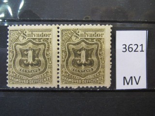 Фото марки Сальвадор 1895г *
