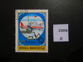 Фото марки Монголия 1980г **
