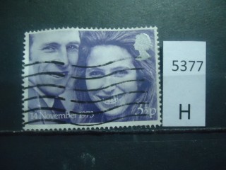Фото марки Великобритания 1973г