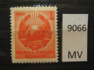 Фото марки Румыния 1950г *