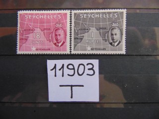 Фото марки Британские Сейшелы 1952г *