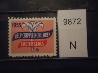 Фото марки США 1956г В помощь детям - инвалидам **