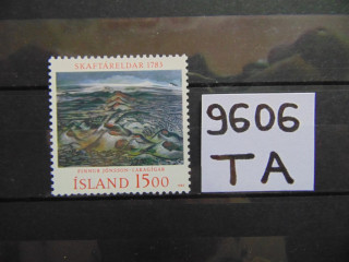 Фото марки Исландия марка 1983г **