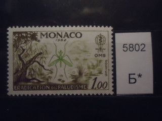 Фото марки Монако 1962г **