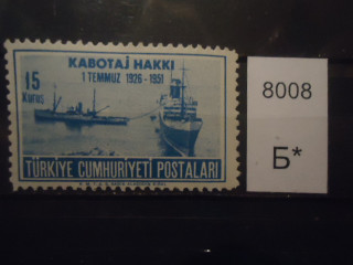 Фото марки Турция 1951г **