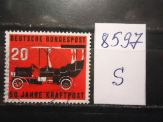 Фото марки Германия ФРГ 1955г (6,5€)