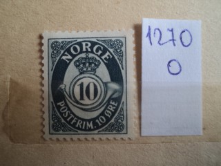 Фото марки Норвегия 1950г *