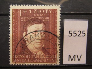 Фото марки Германская оккупация Польши 1944г