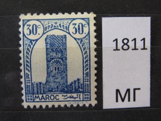 Фото марки Марокко 1943г *