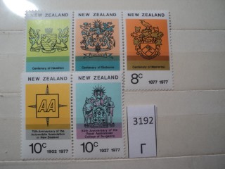 Фото марки Новая Зеландия сцепка **