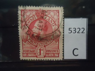 Фото марки Свазиленд 1933г