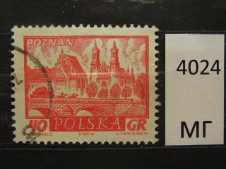 Фото марки Польша 1960г