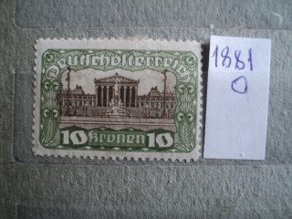 Фото марки Австрия 1919г *