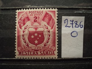 Фото марки Самоа 1952г **