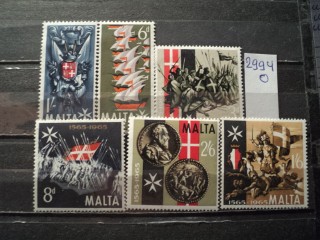 Фото марки Мальта 1965г **