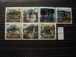 Фото марки Гвинея 1967г надпечатка *