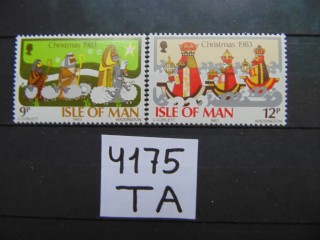 Фото марки Британский остров Мэн серия 1983г **
