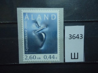 Фото марки Аландские острова 2000г **