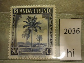 Фото марки Руанда-Урунди *