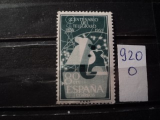 Фото марки Испания 1955г **