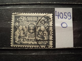 Фото марки Герман. Данциг 1923г