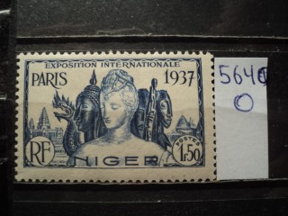 Фото марки Франц. Нигер 1937г *