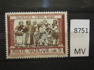 Фото марки Ватикан 1960г *