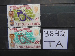 Фото марки Британские острова Питкерн серия 1966г **