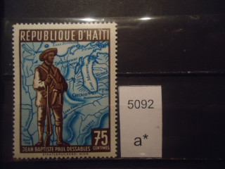 Фото марки Гаити 1959г **