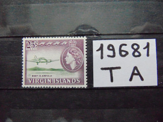 Фото марки Британские Виргинские Острова 1964г **