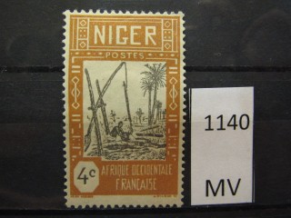 Фото марки Франц. Нигер 1926г *