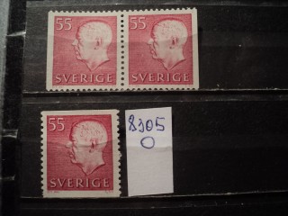 Фото марки Швеция 1957г **
