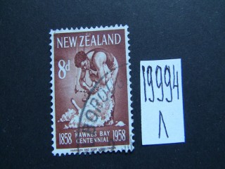 Фото марки Новая Зеландия 1957г