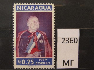 Фото марки Никарагуа 1959г