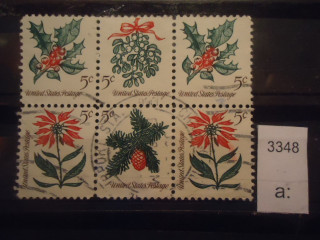 Фото марки США 1964г сцепки