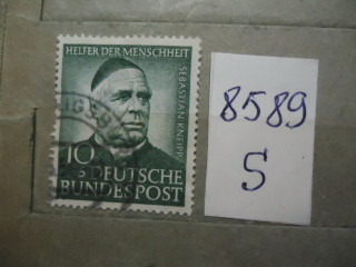 Фото марки Германия ФРГ 1953г (8,5€)